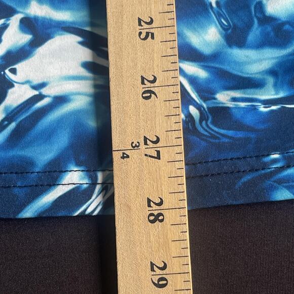 Huk Performance Fishing Shirt Mens Medium Blue Mossy Oak Hydro Long Sleeve UPF - Picture 10 of 10